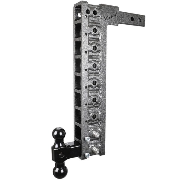 MEGA-DUTY 2 Shank 20 Drop 1.5K TW 10K Hitch & GH-031 Dual-Ball & GH-0100 Stabilizer Kit